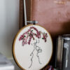 bougainvilla embroidery