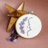 lavender lovers embroidery