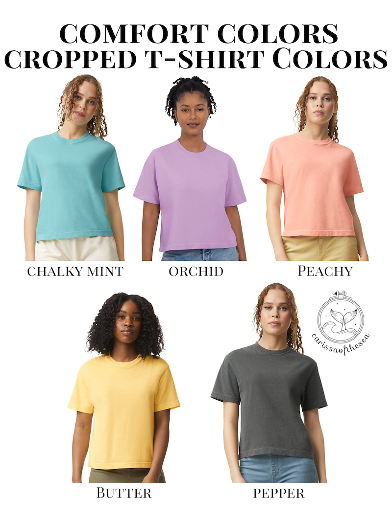 1989 (taylor's version) comfort colors boxy women's tee color options