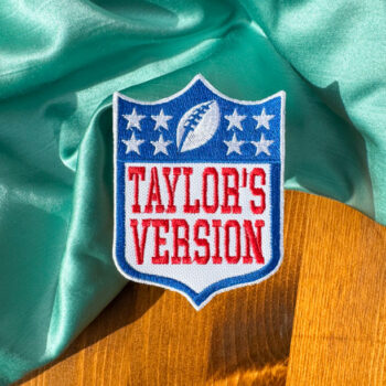 NFL (taylor's version) iron-on or sew-on patch