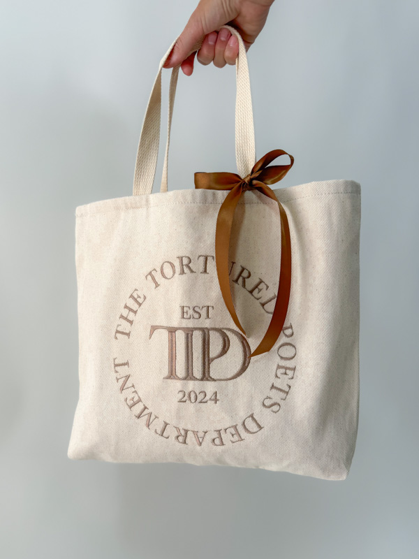 Tortured Poets Department taylor swift ts 11 tote bag book bag