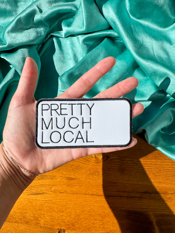 Pretty Much Local | Locals Only Patch | Trucker Hat Patches | Summertime Patches