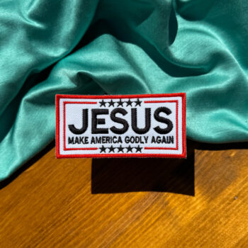 Christian Iron-on Patches | Jesus Make America Godly Again Patch |Gift for Her or Him| Christian Gift | Christian Girl Aesthetic