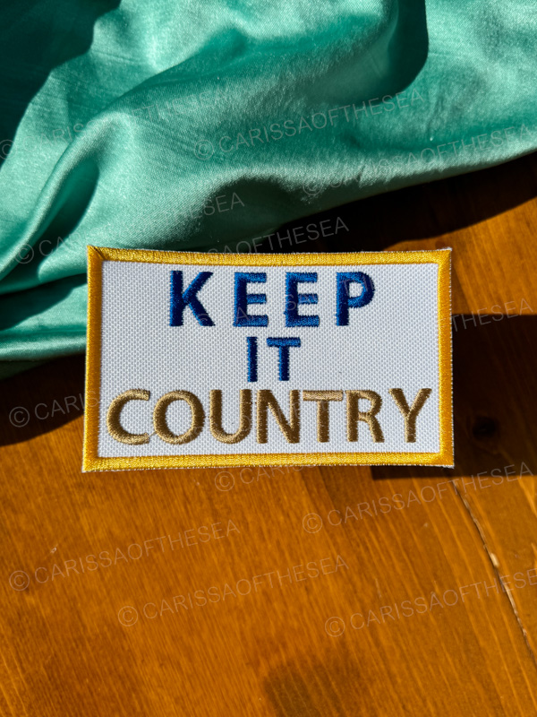 keep it country patch