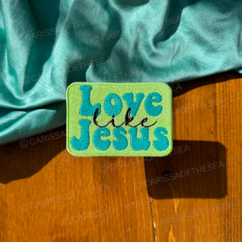 green love like jesus patch