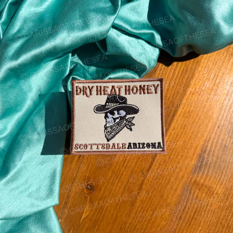 dry heat honey iron on patch