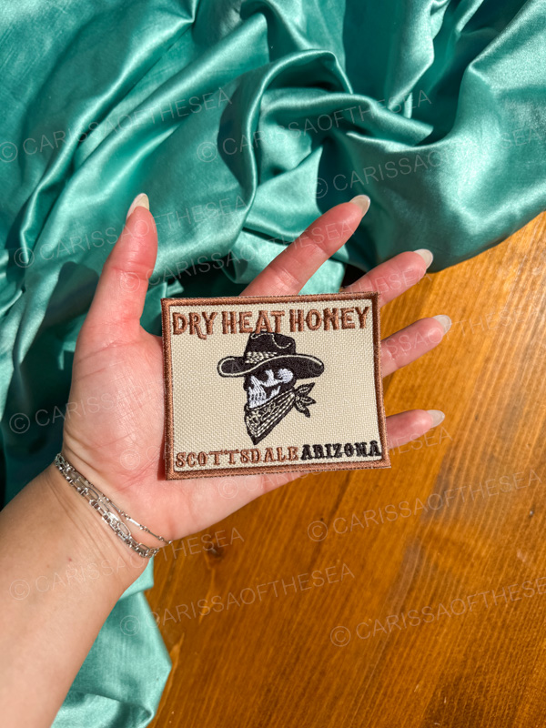 dry heat honey iron on patch