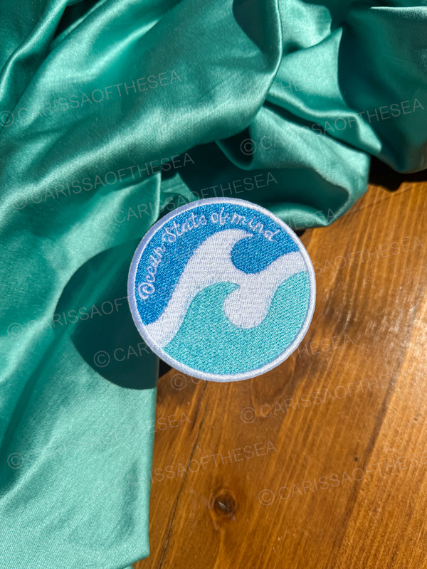 Ocean State of Mind Wave Patch
