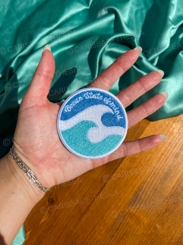 Ocean State of Mind Wave Patch