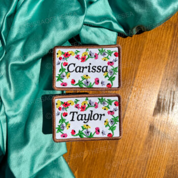 taylor swift surprise song piano custom name tag patch
