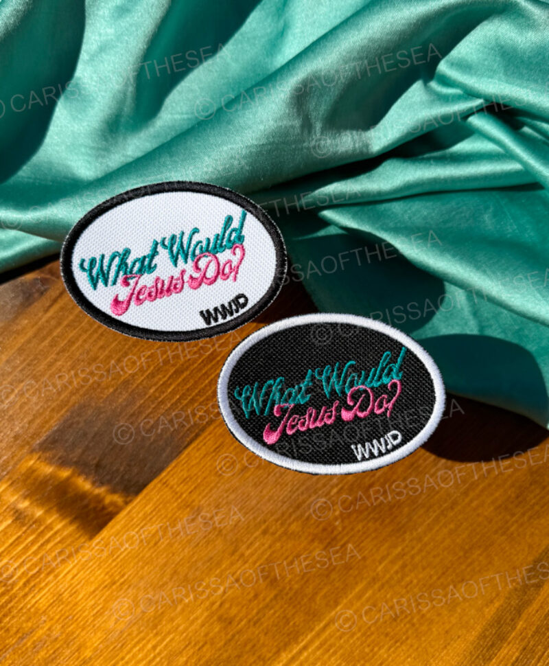 wwjd christian patch
