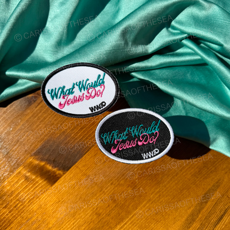 wwjd christian patch