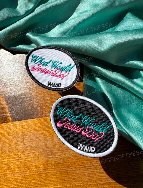 wwjd christian patch