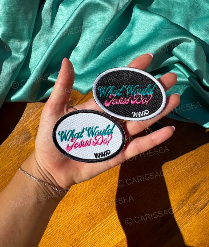 wwjd christian patch