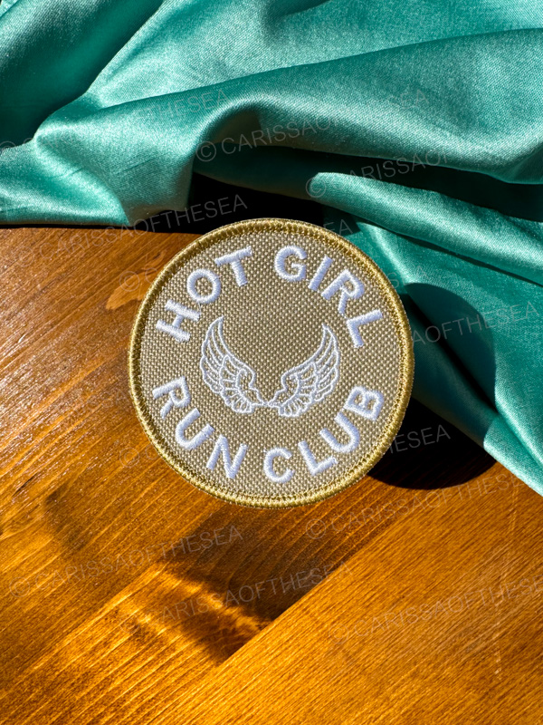 hot girl run club tan patch
