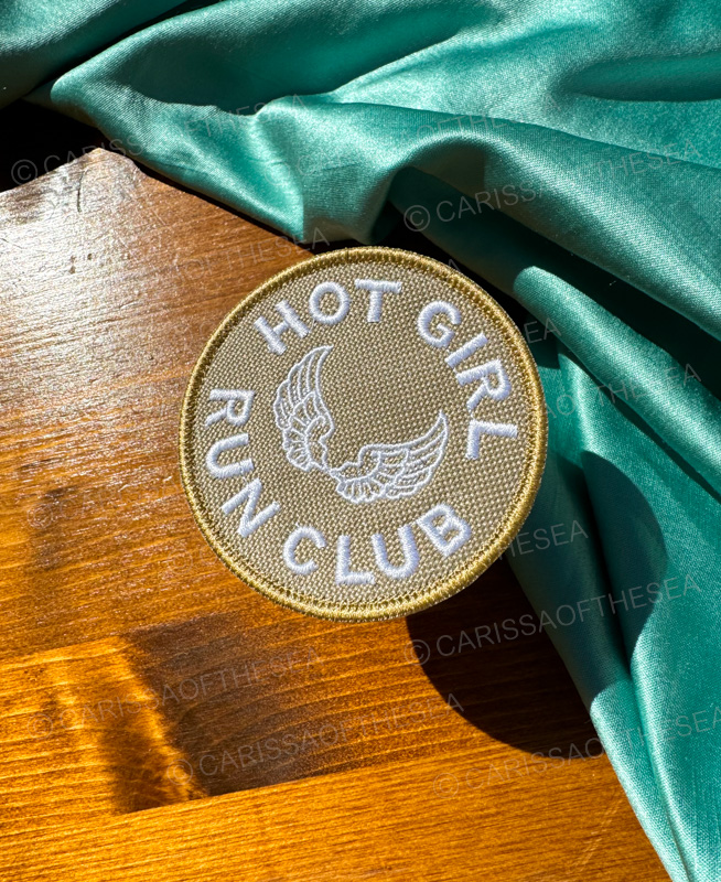 hot girl run club tan patch