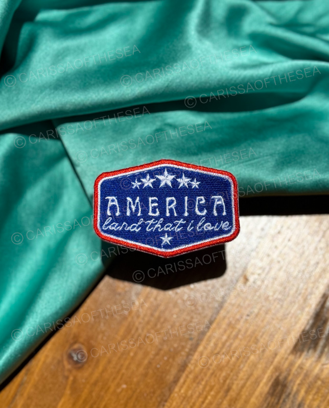 America Land That I Love Patch