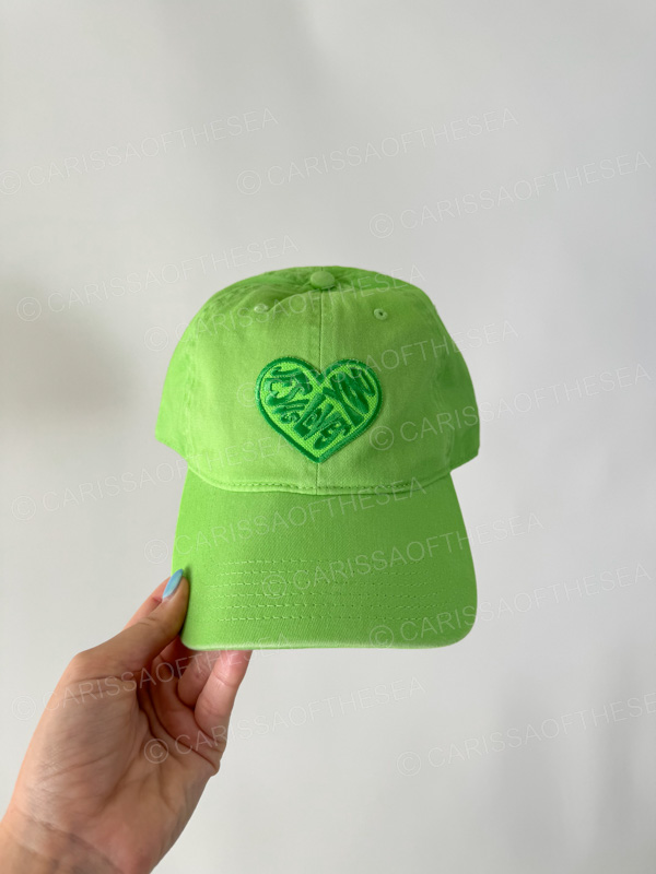 jesus loves you heart dad hat