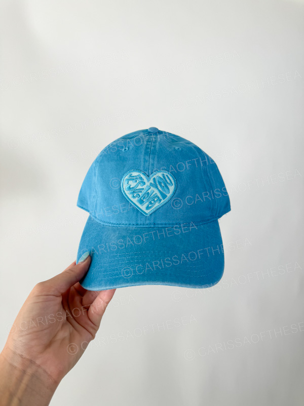 jesus loves you heart dad hat